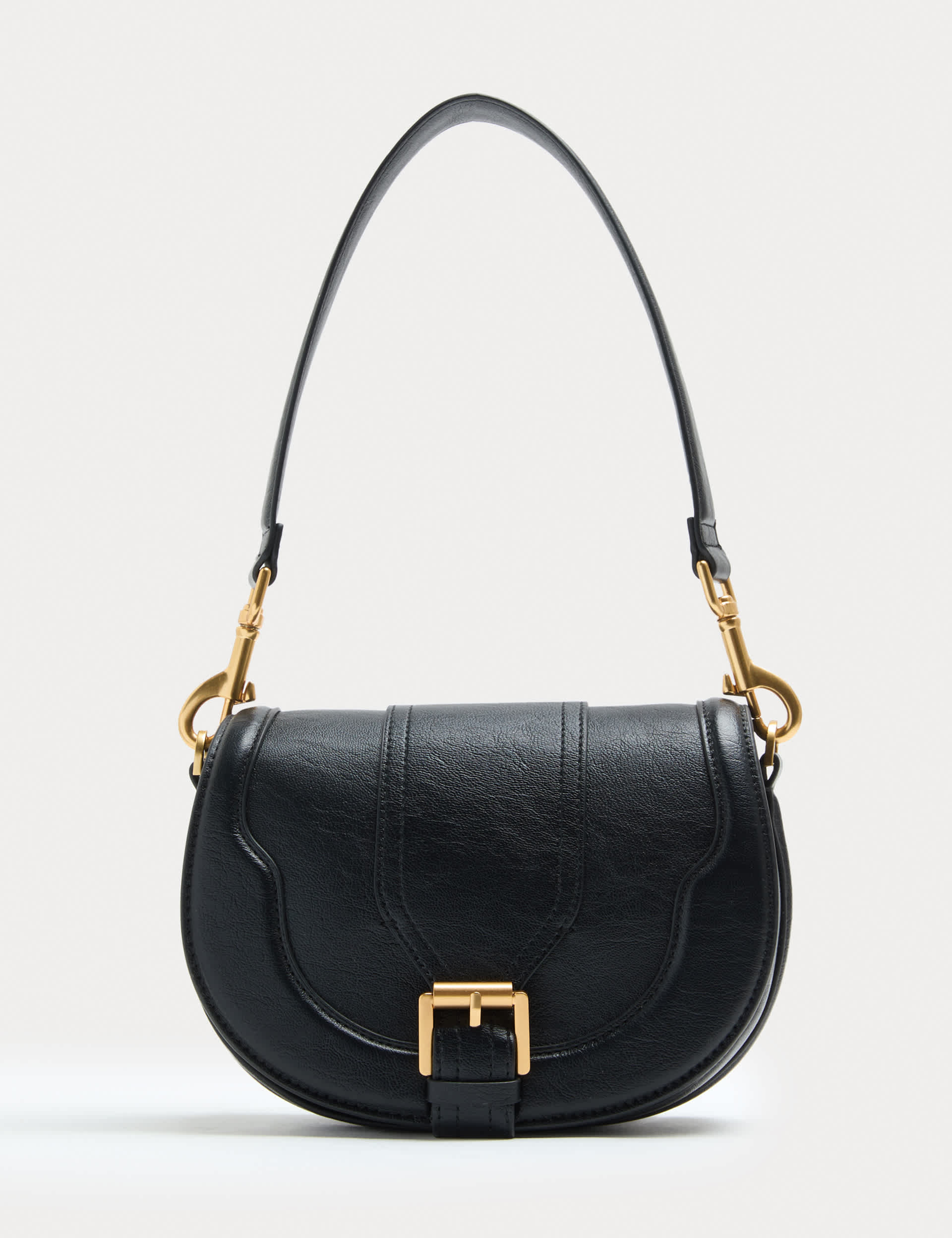 M&S buckle saddle bag compact crossbody bag - British product
