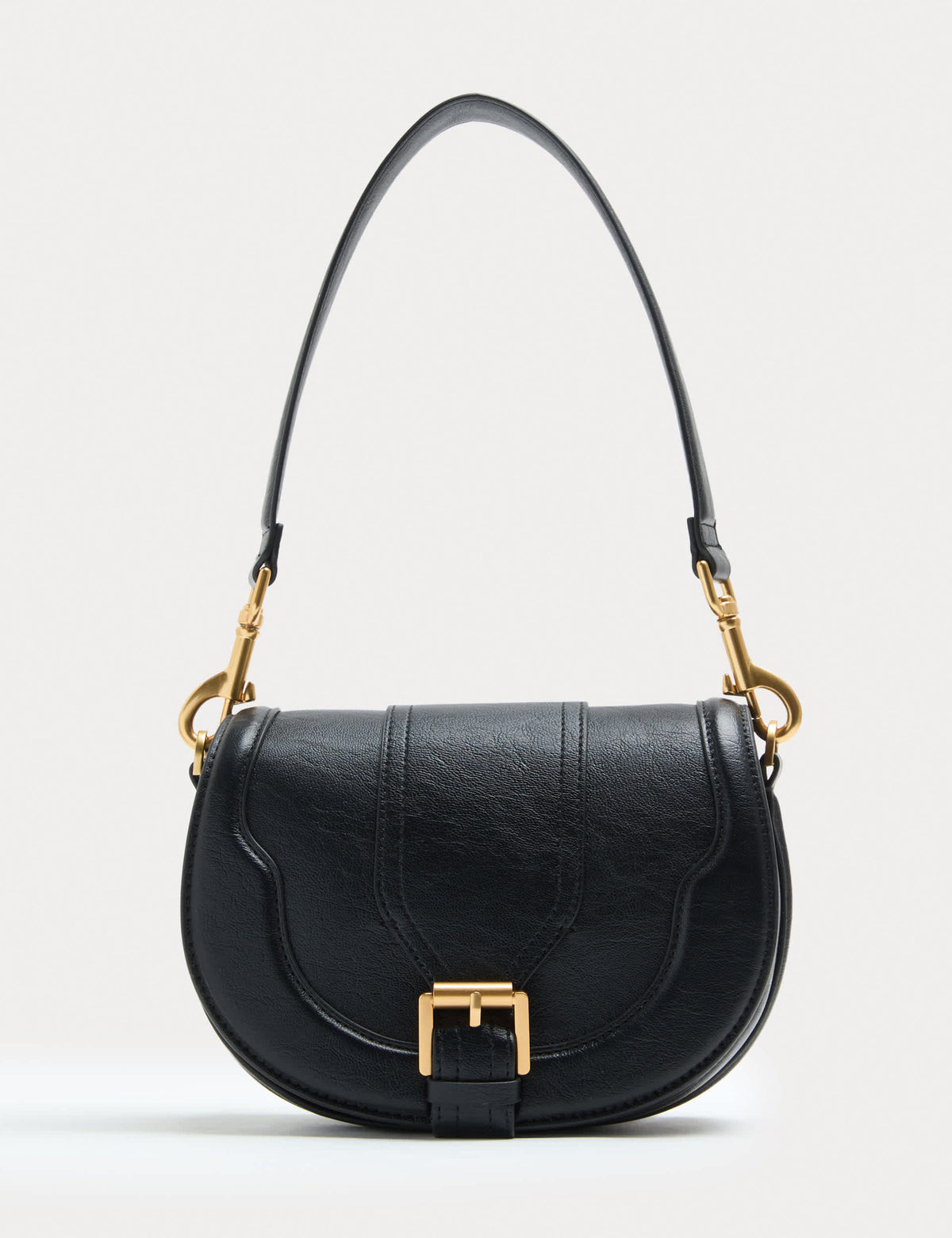 M&S buckle saddle bag compact crossbody bag - British product