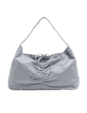 M&S Checked Ruched Tie Shoulder Bag