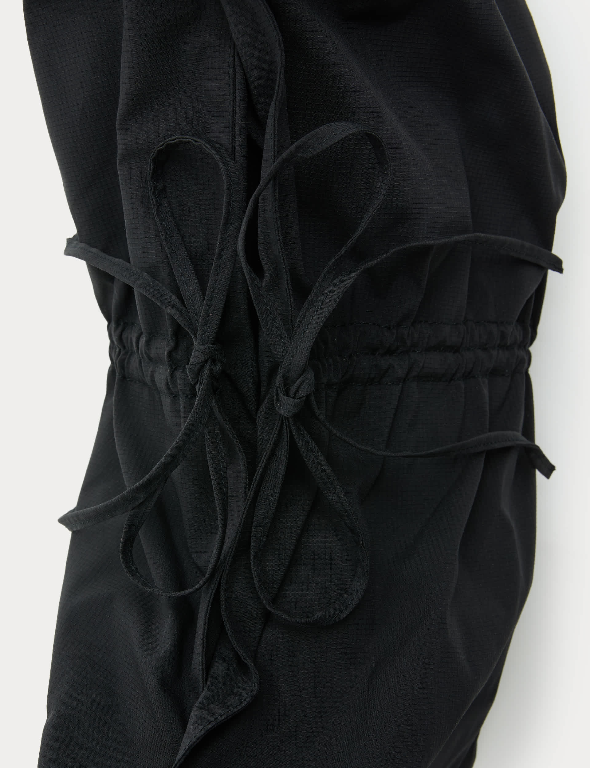 M&S checked ruched tie shoulder bag (British brand)