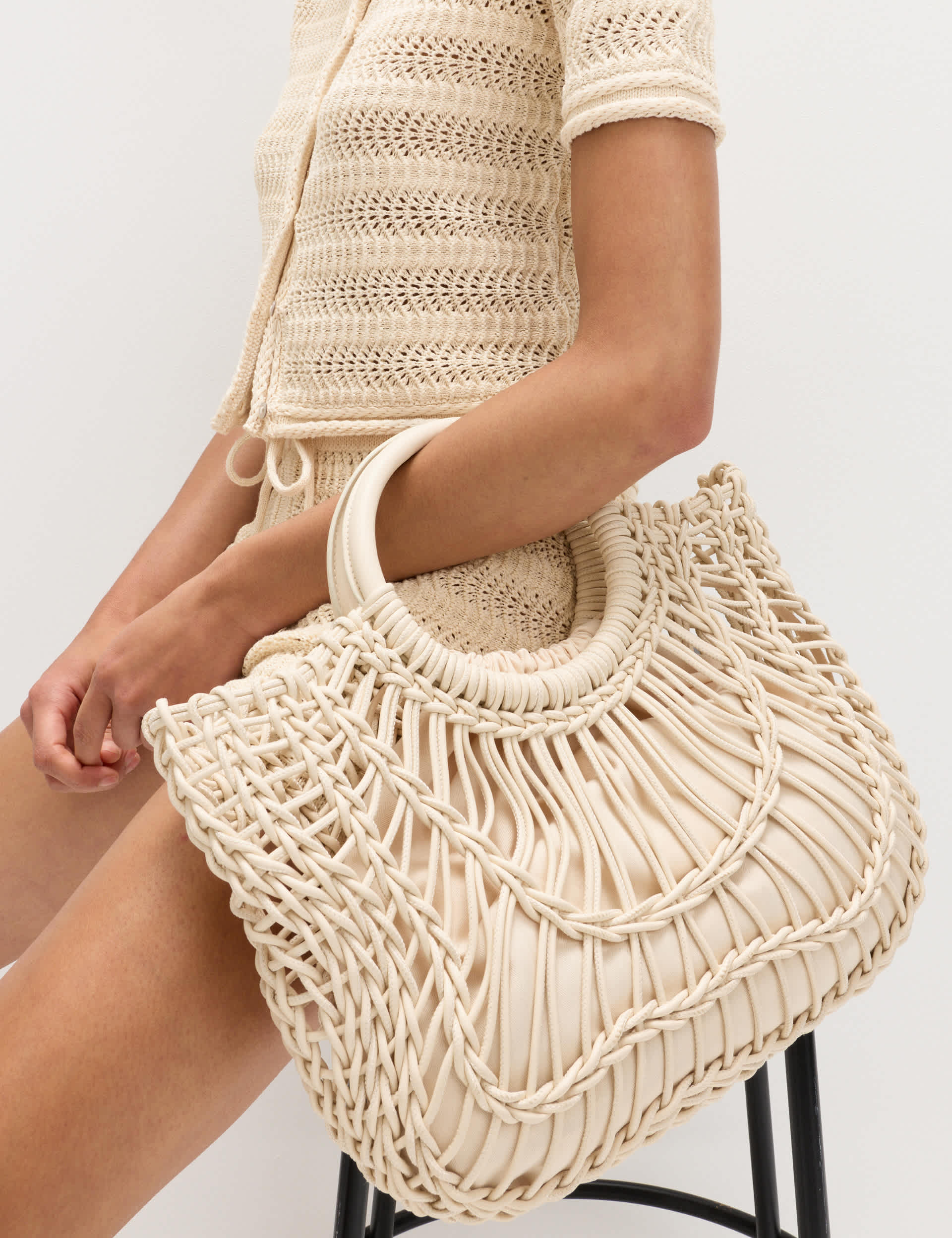 M&S large open weave grab bag, UK version