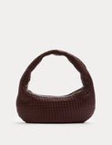M&S woven rounded hobo bag, UK version