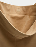 Per Una suede shoulder bag with top handle (British brand)
