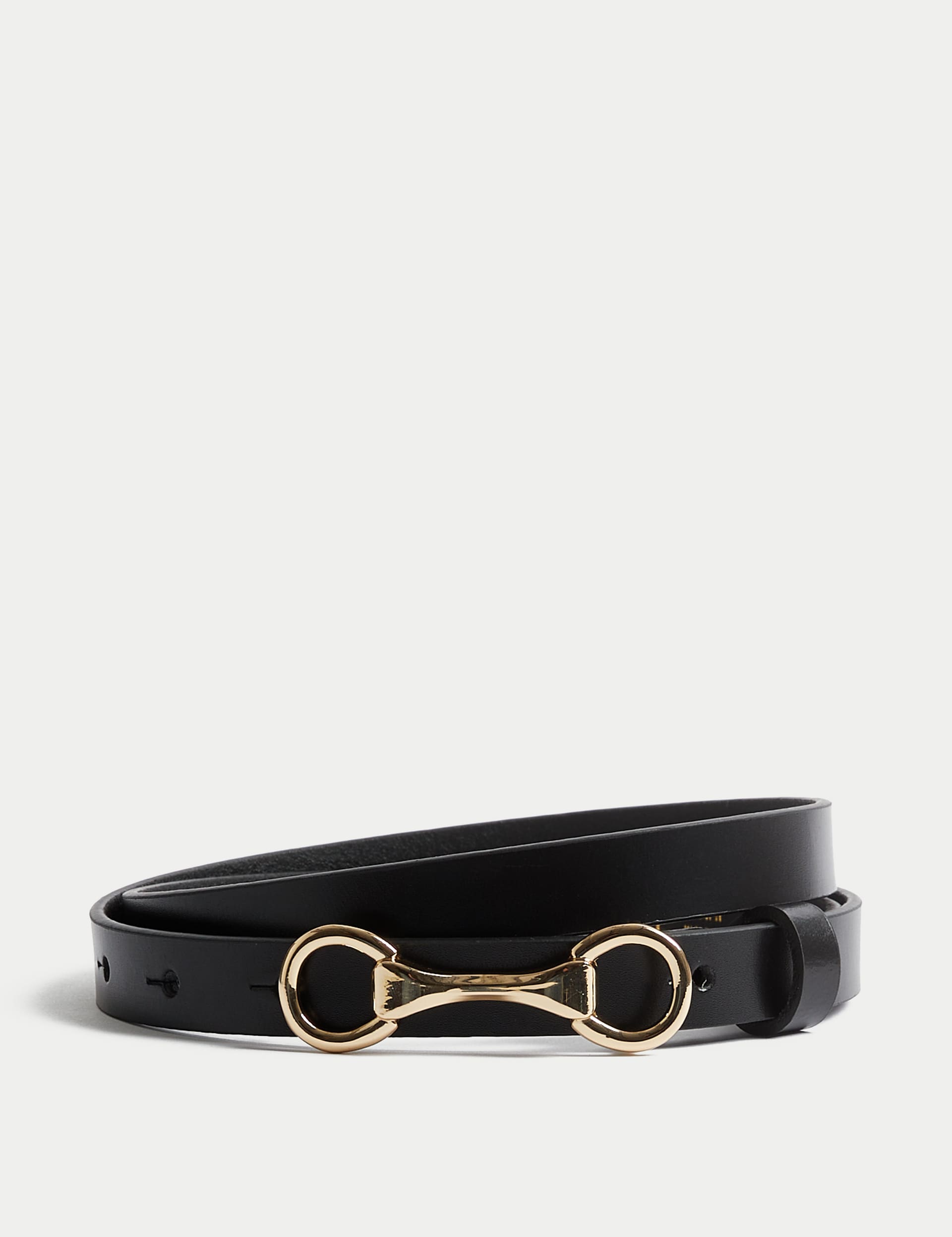 M&S leather snaffle waist belt, UK version