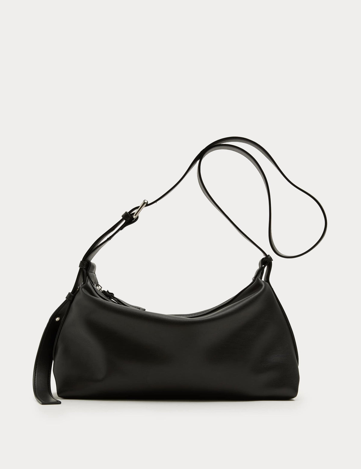 M&S slouchy crossbody bag in faux leather (British brand)