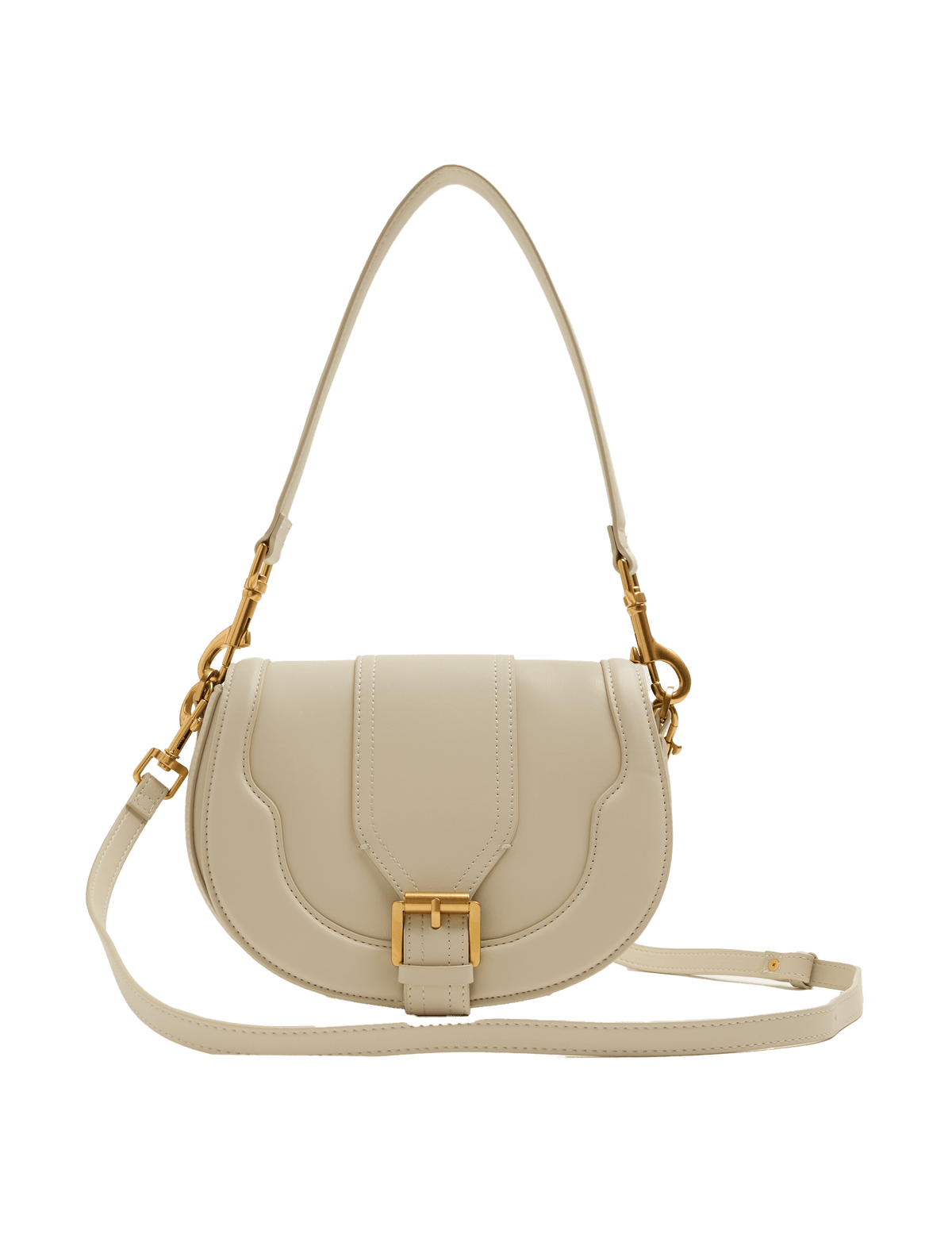 M&S cross body saddle bag with buckle detail, UK version