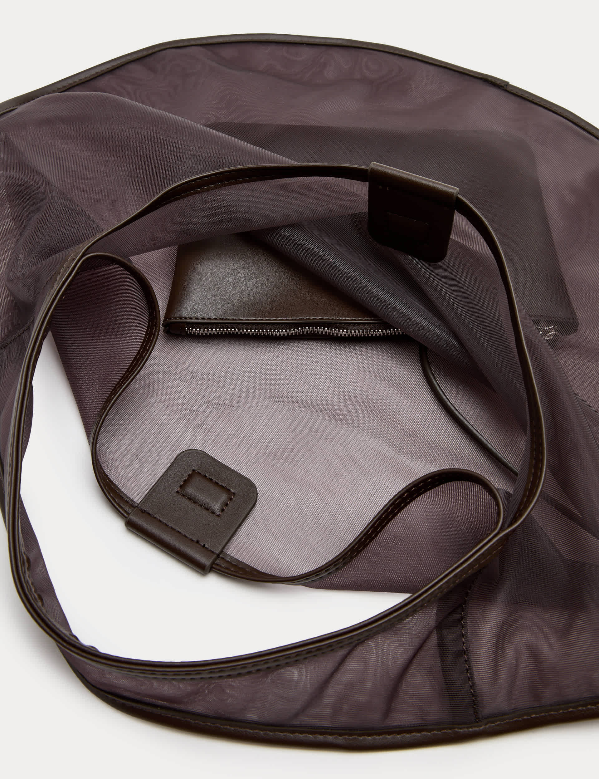 M&S large mesh moon shoulder bag, UK version