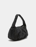M&S pure cotton checked ruched shoulder bag, imported from the UK