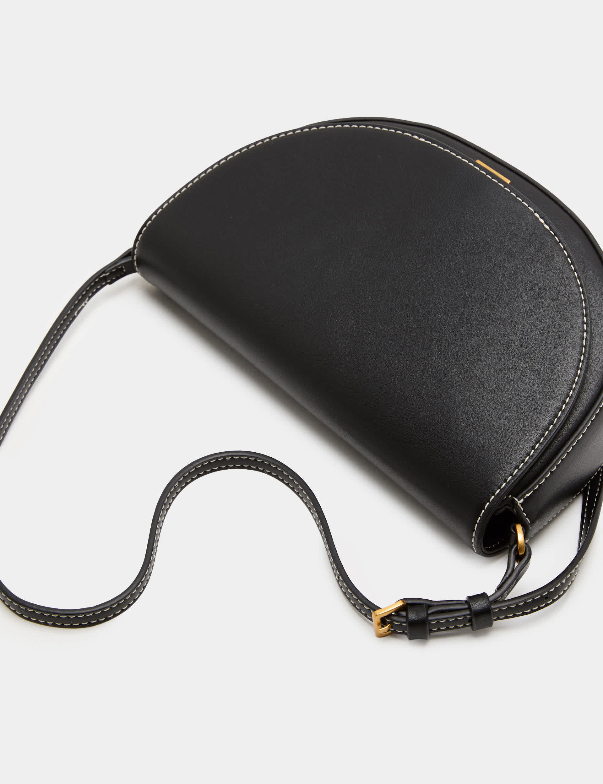 M&S shoulder bag with adjustable strap and compact design (British brand)
