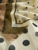 M&S polka dot scarf 90x190cm, imported from the UK