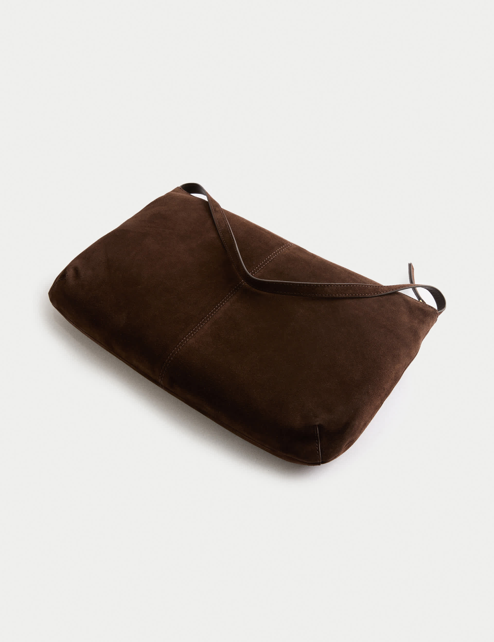 Autograph suede slouchy shoulder bag (British brand)