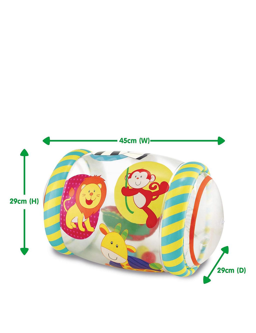 Jungle Roll Around Toy (6-24 Mths) GOODS M&S   