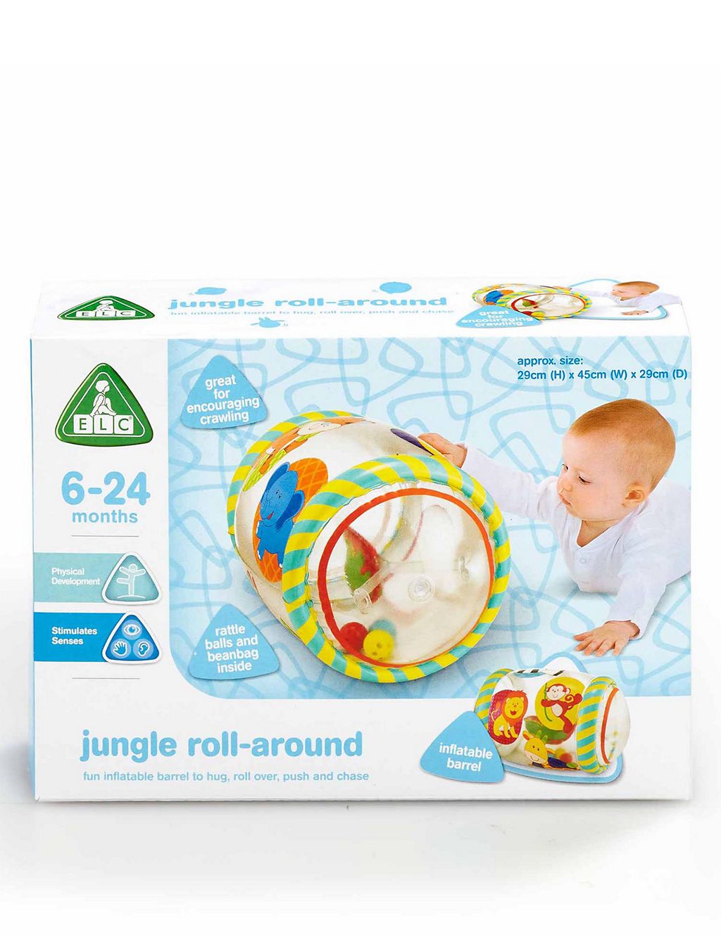 Jungle Roll Around Toy (6-24 Mths) GOODS M&S   