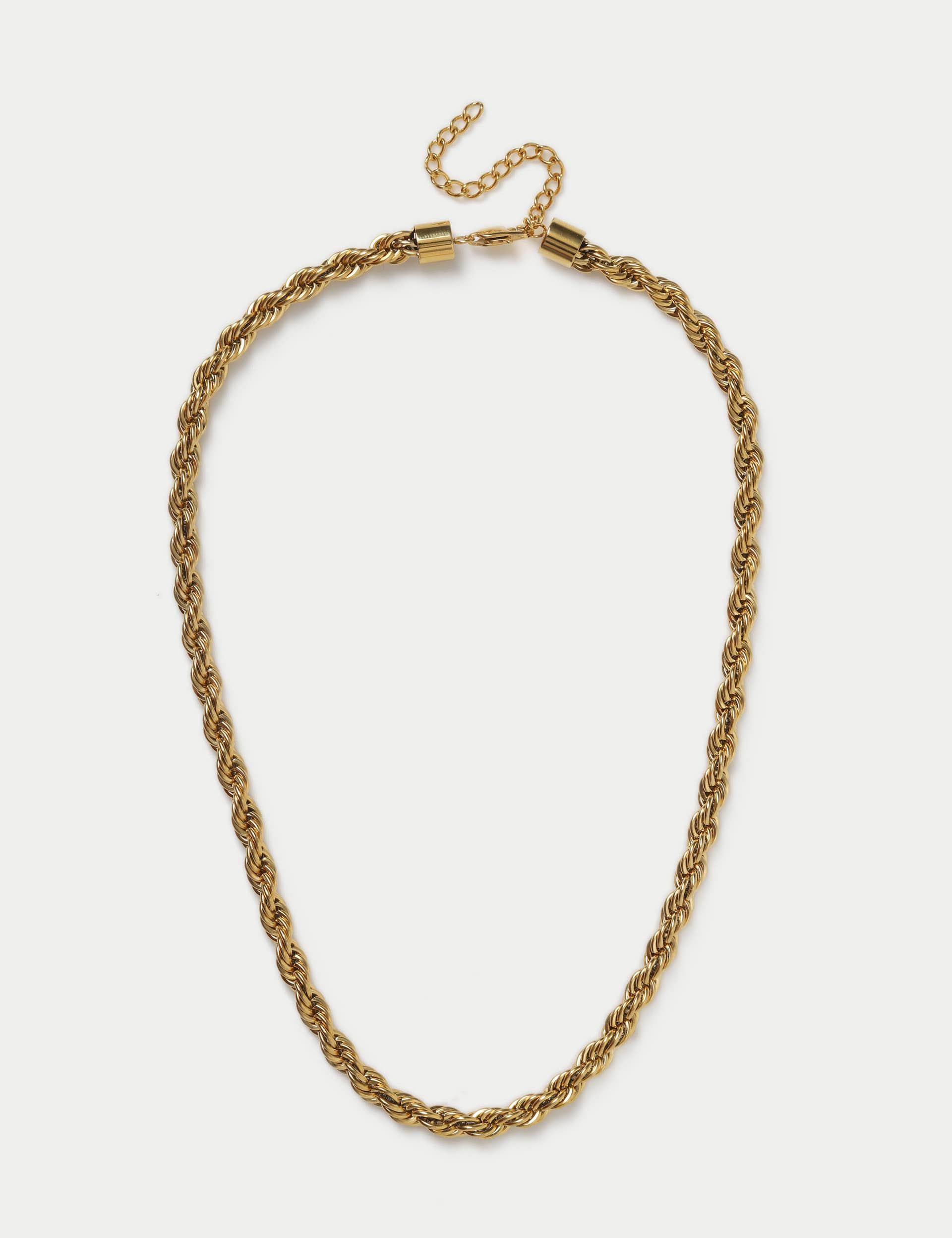 Autograph twist rope necklace stainless steel (British brand)