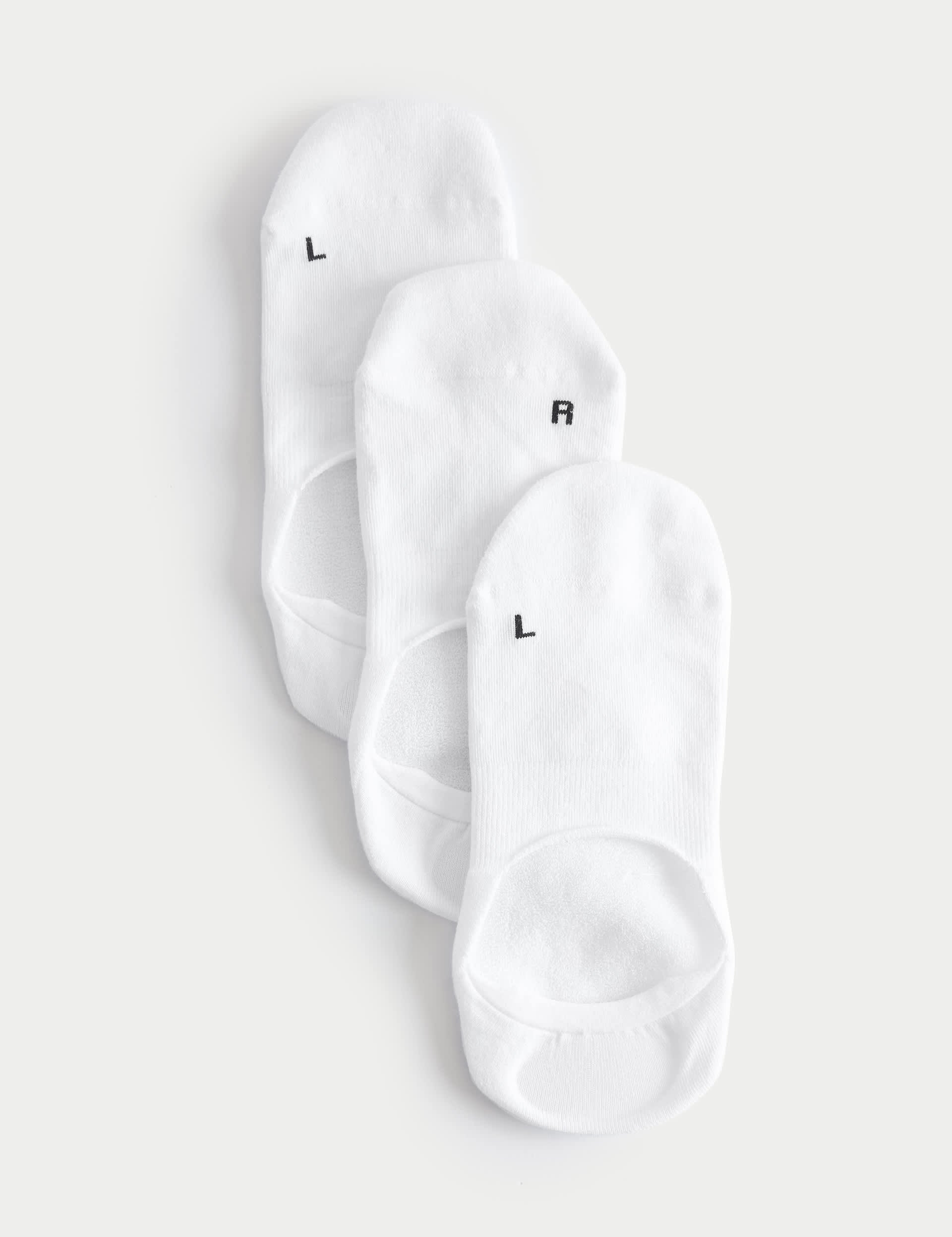 Goodmove invisible cushioned trainer liners 3 pack - British product