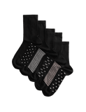 M&S supersoft patterned ankle socks 5-pack, UK version