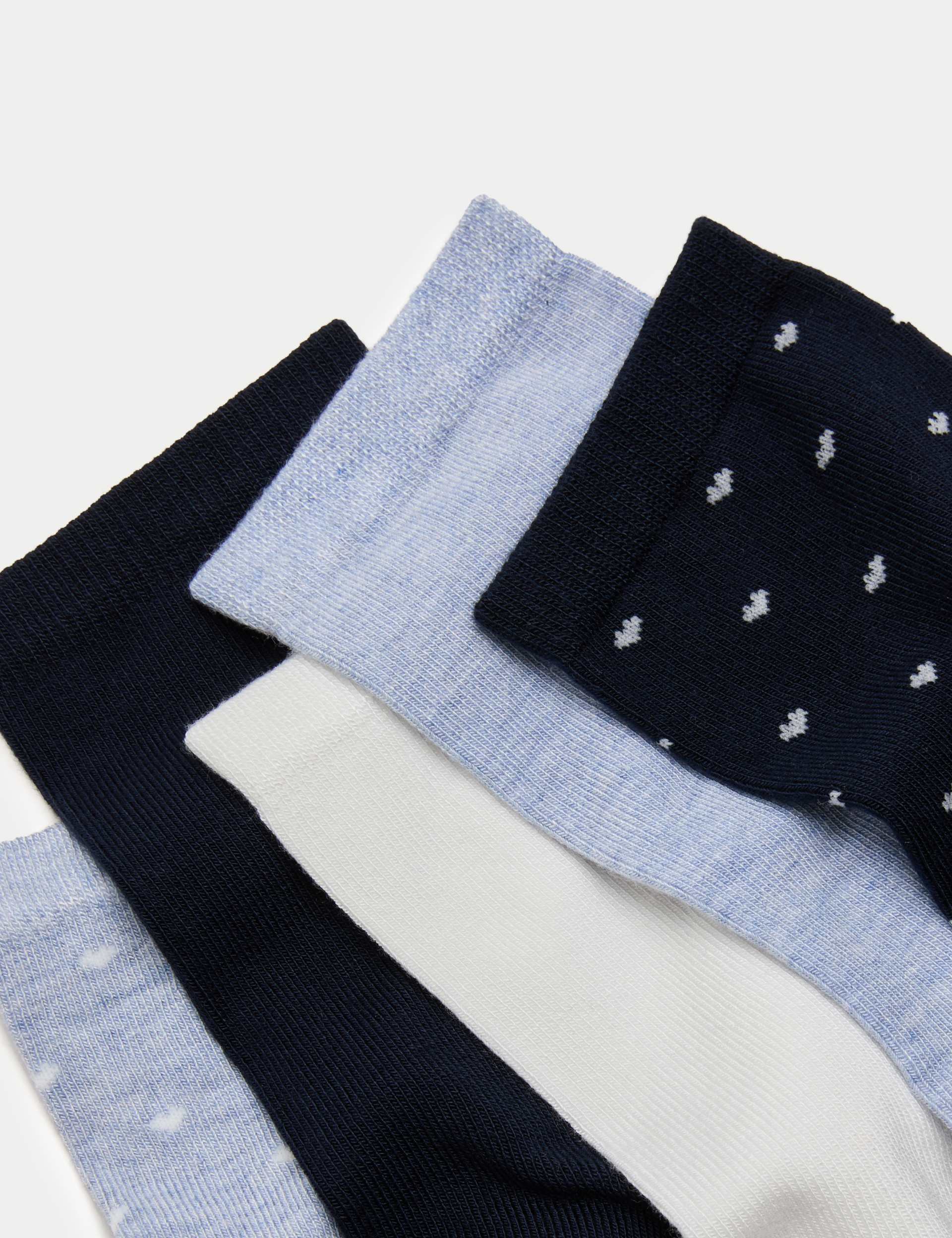 M&S supersoft ankle high socks 5-pack (British brand)