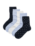 M&S supersoft ankle high socks 5-pack (British brand)