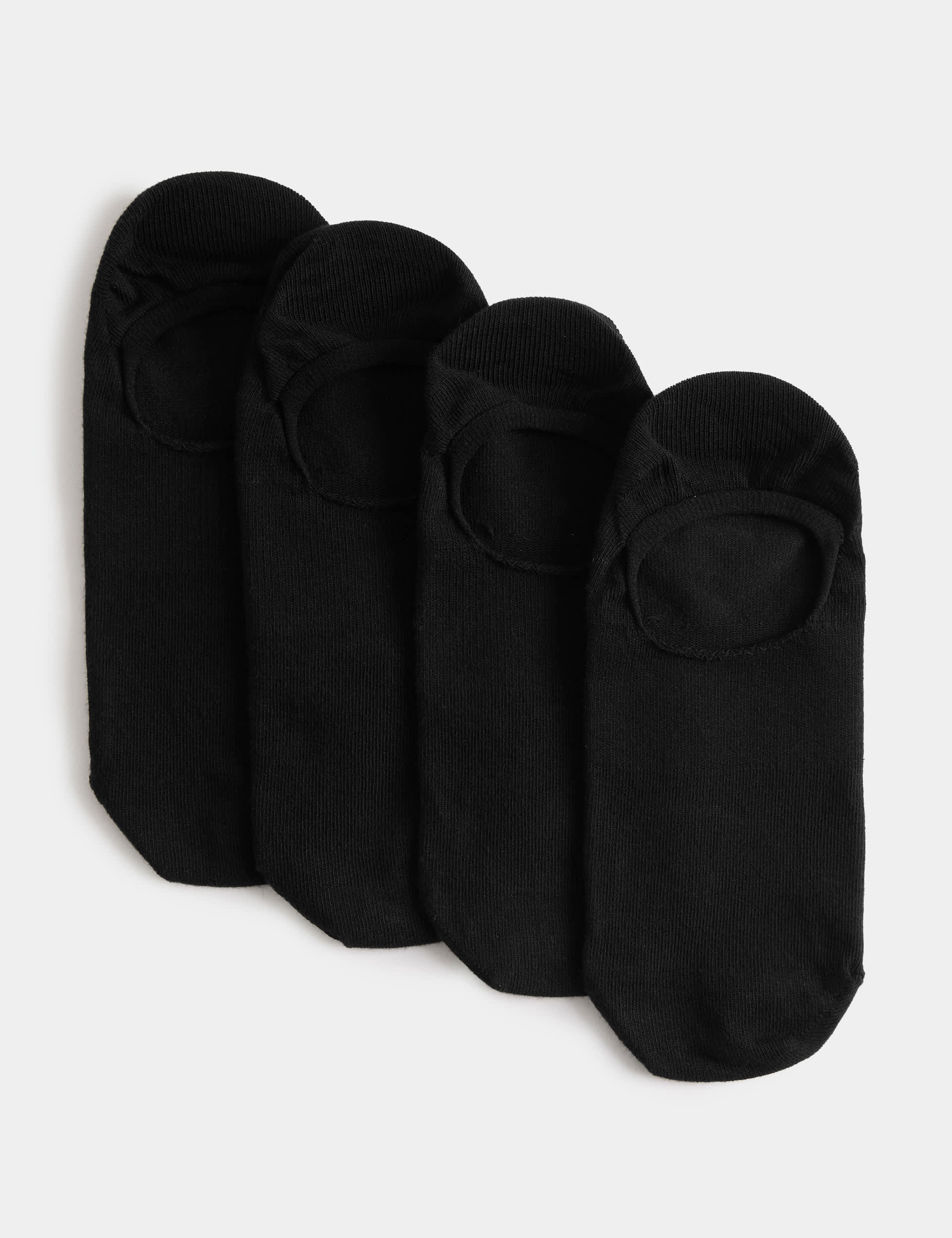 M&S cotton rich trainer liners 4pk - British product