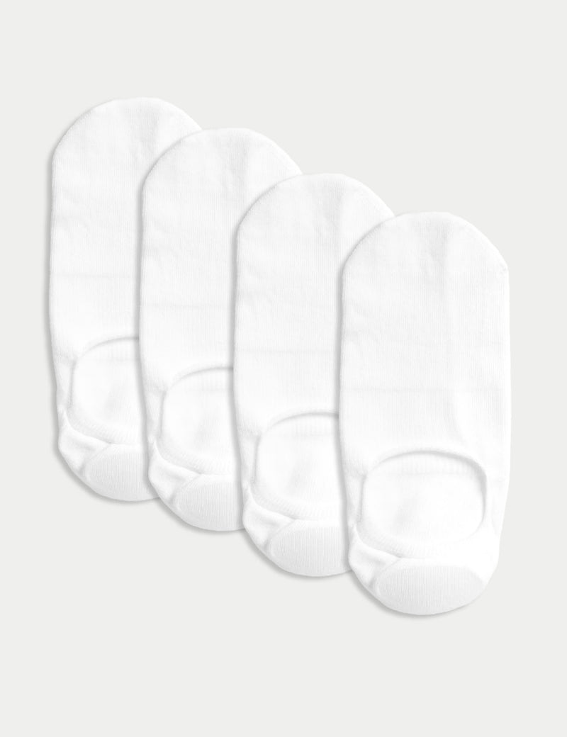 M&S cotton rich trainer liners 4pk - British product