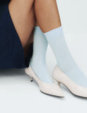 M&S cotton rich ribbed crew socks 2 pack (British brand)