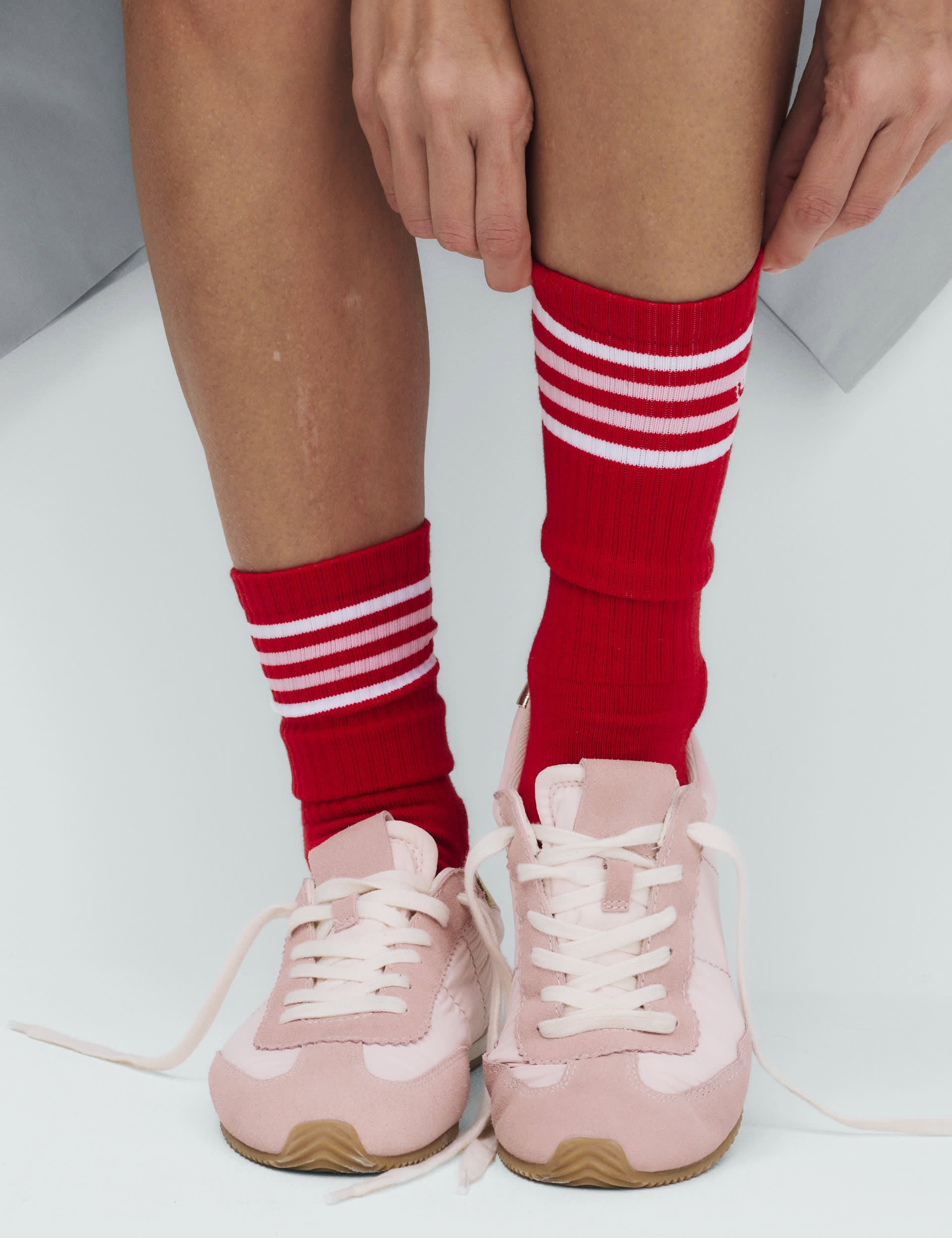 M&S cotton rich sporty crew socks 2 pack, imported from the UK