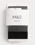 M&S Fishnet Knee Highs with added stretch, imported from the UK