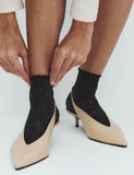M&S Collection floral lace ankle socks - British product