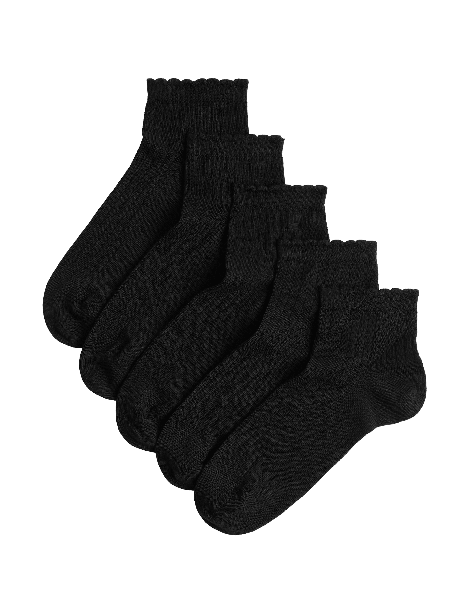 M&S seamless toe ankle socks 5 pack - British product