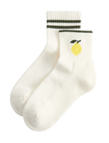 M&S cotton rich lemon ankle socks 2 pack, UK version