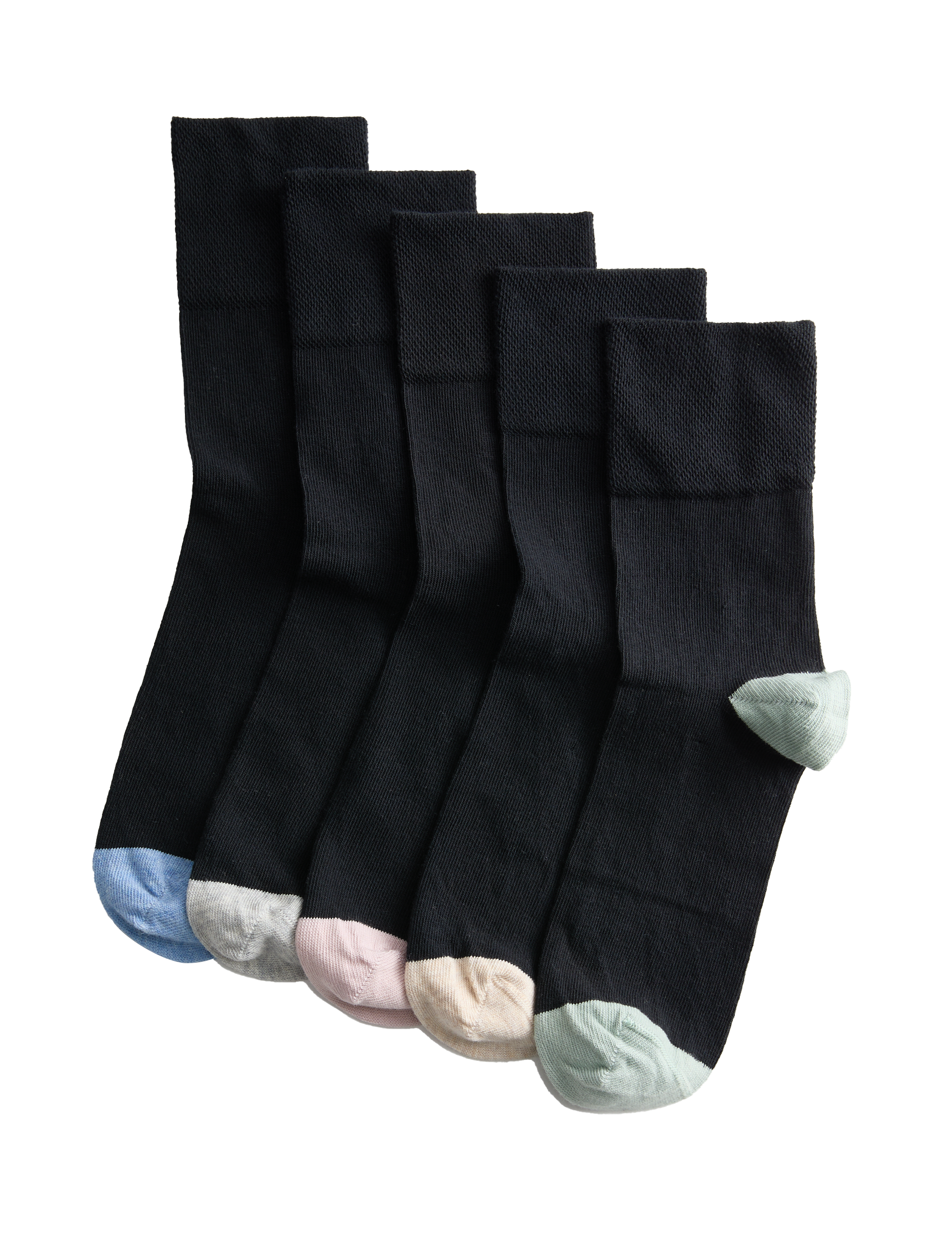 M&S ankle socks 5pk cotton rich - British product