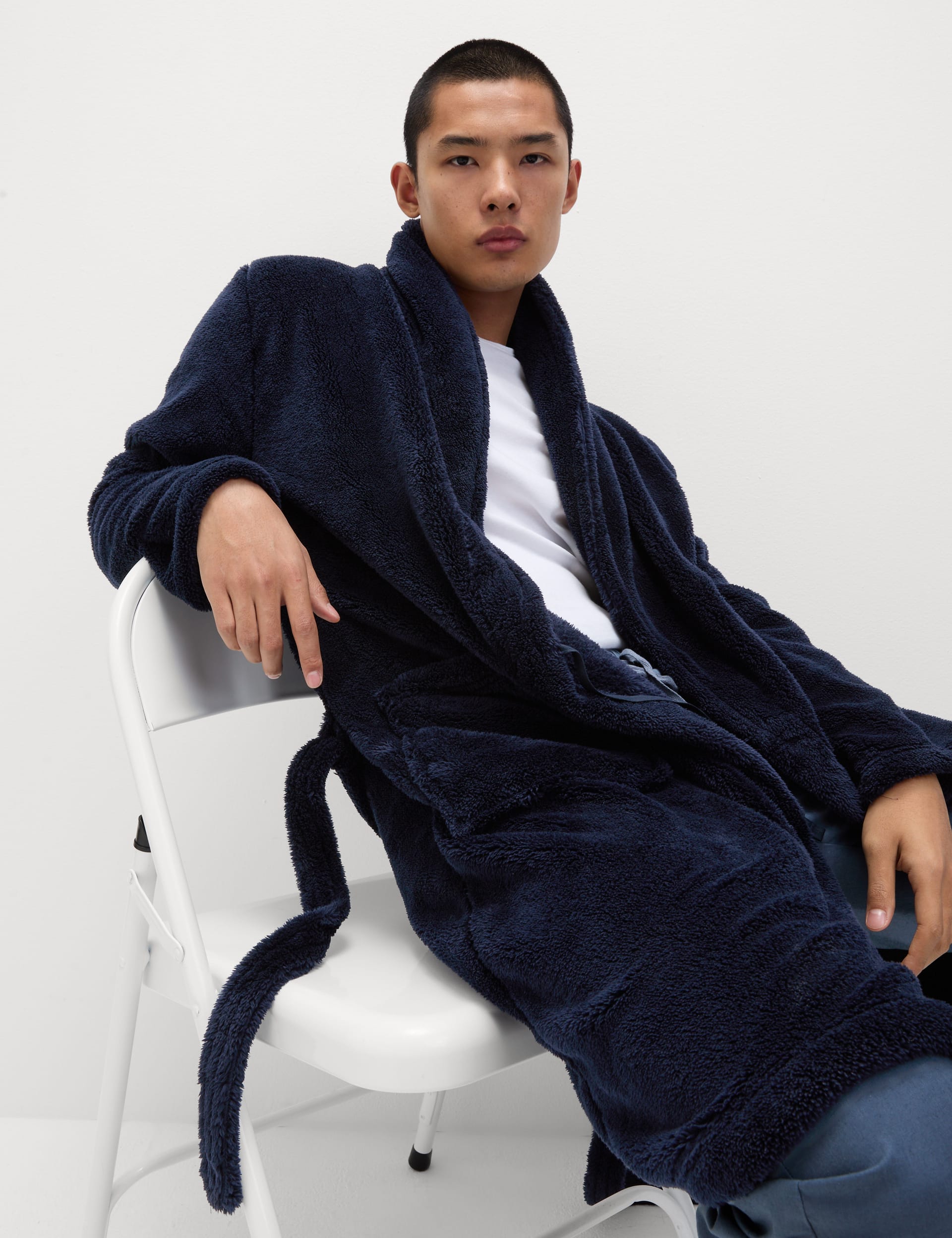 M&S Fleece Dressing Gown - British product