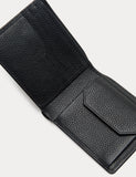 Autograph leather wallet and keyring gift set (British brand)