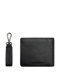 Autograph leather wallet and keyring gift set (British brand)