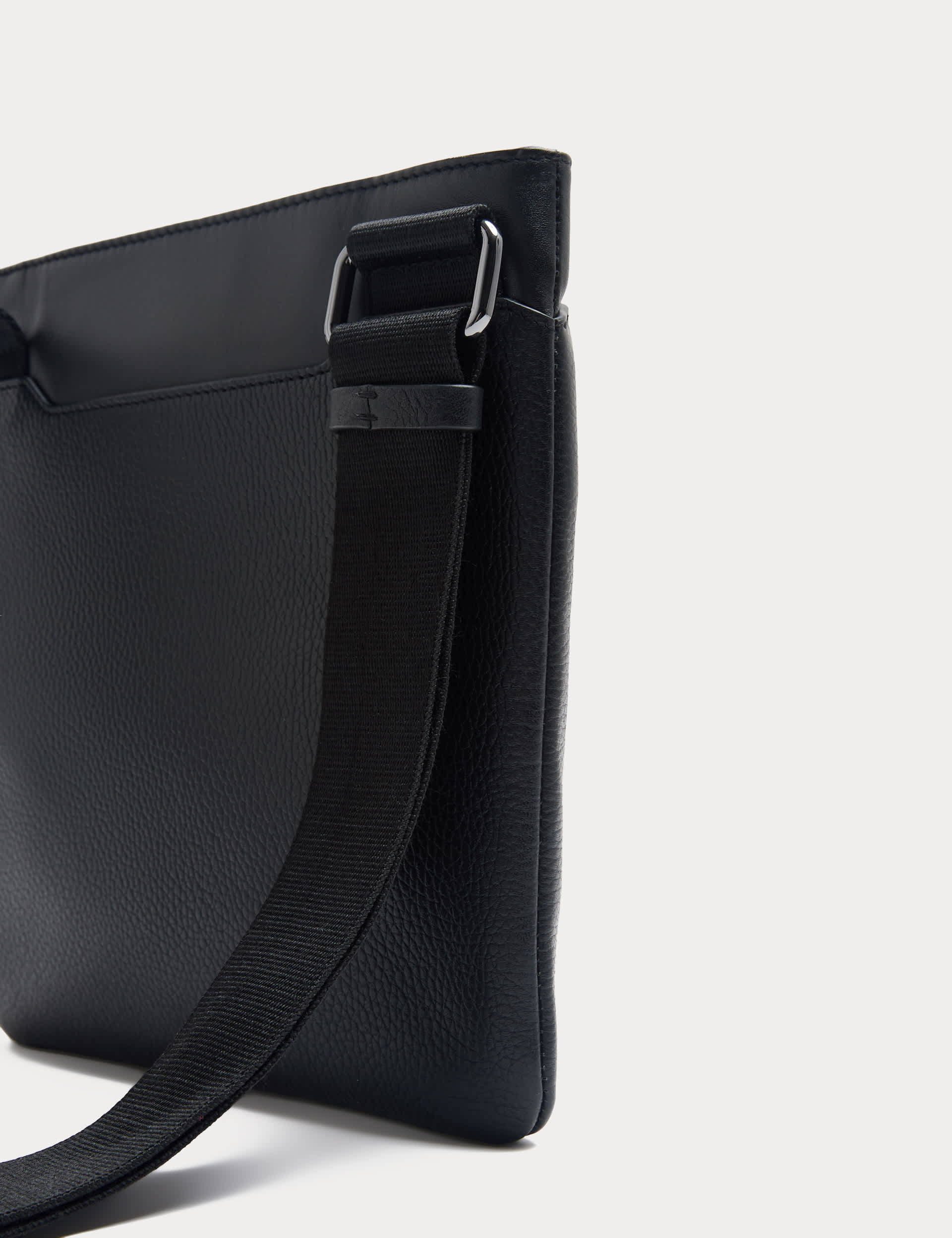 Autograph leather crossbody bag adjustable strap (British brand)