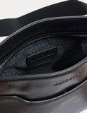 Autograph leather crossbody bag adjustable strap (British brand)