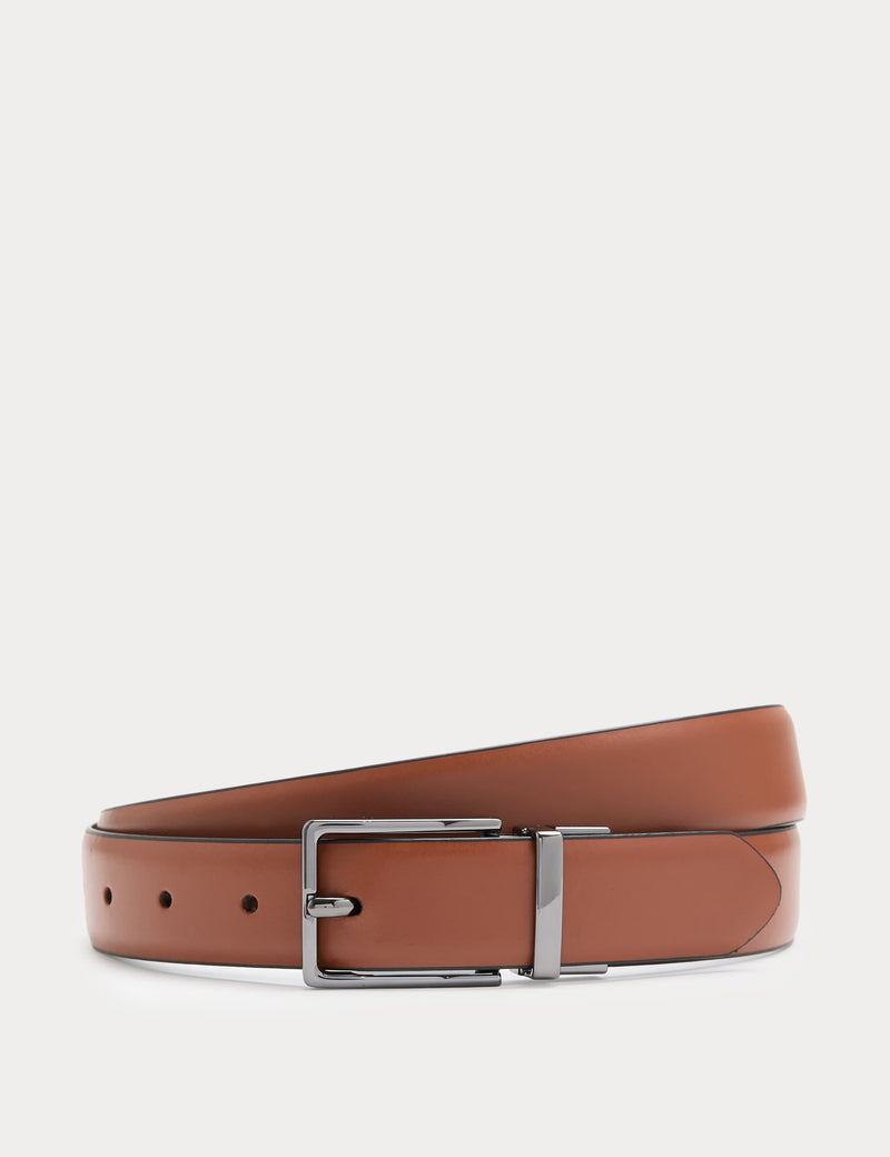 M&S reversible genuine leather belt, imported from the UK
