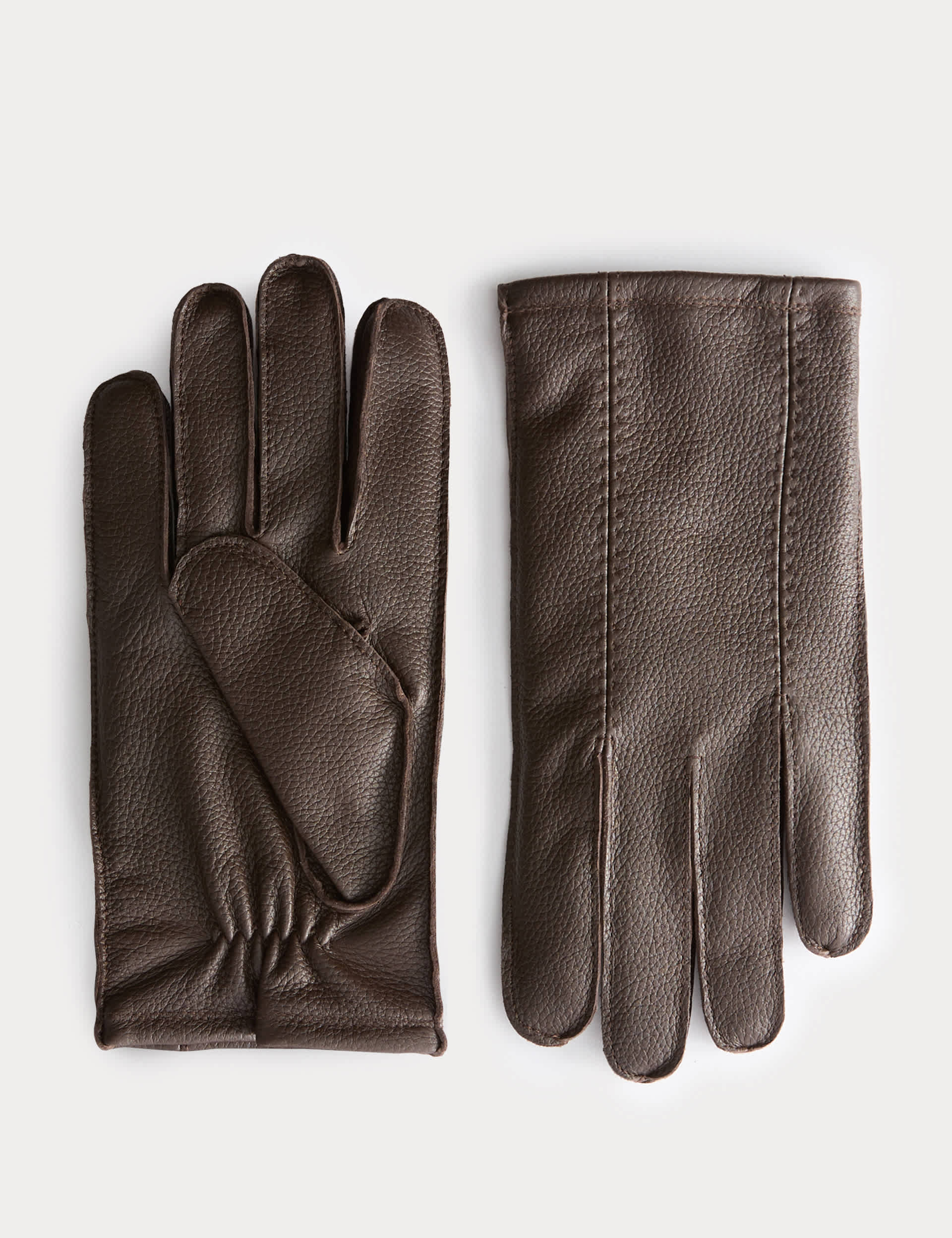 Autograph leather cashmere lined gloves, UK version