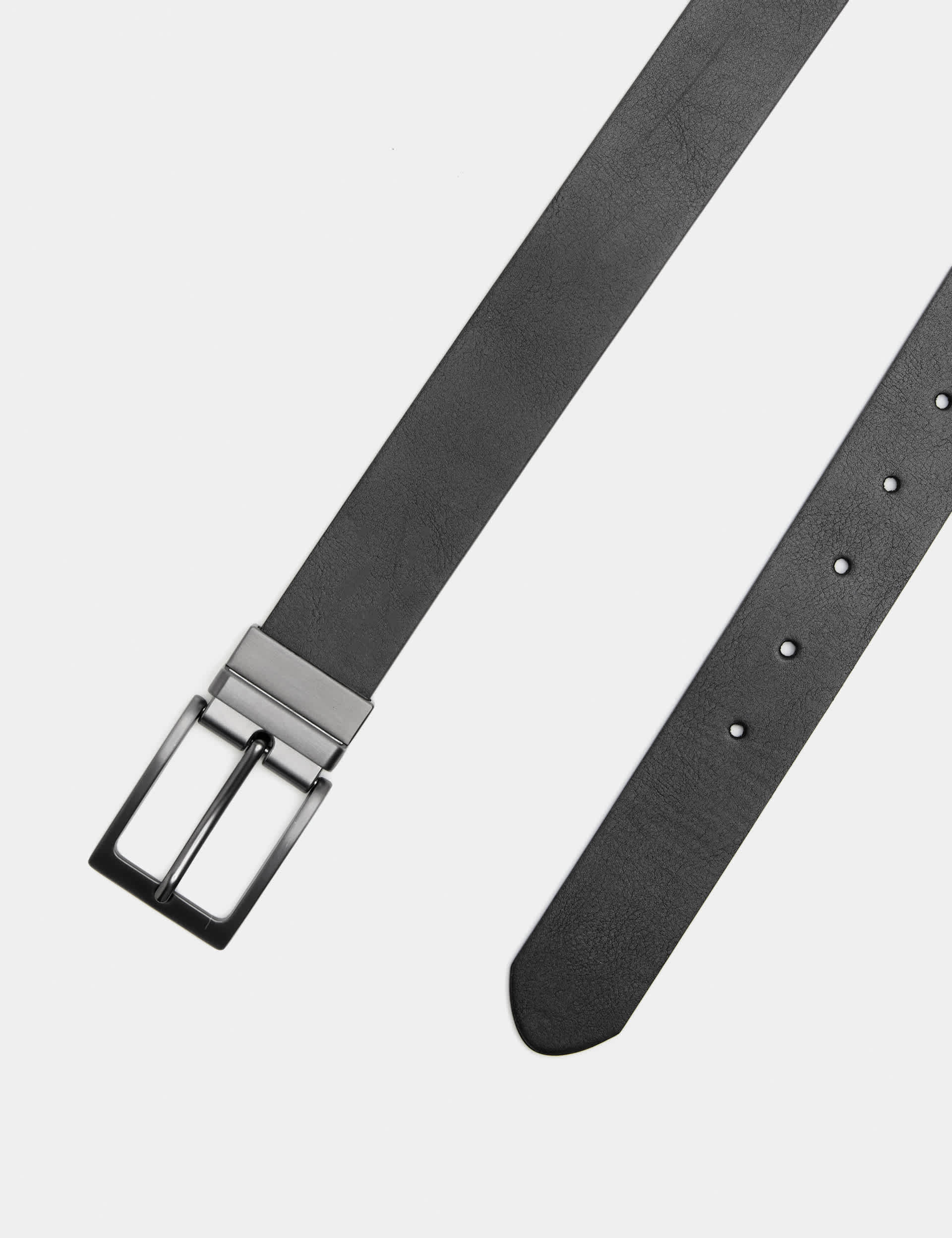 M&S casual reversible belt with metal buckle, imported from the UK