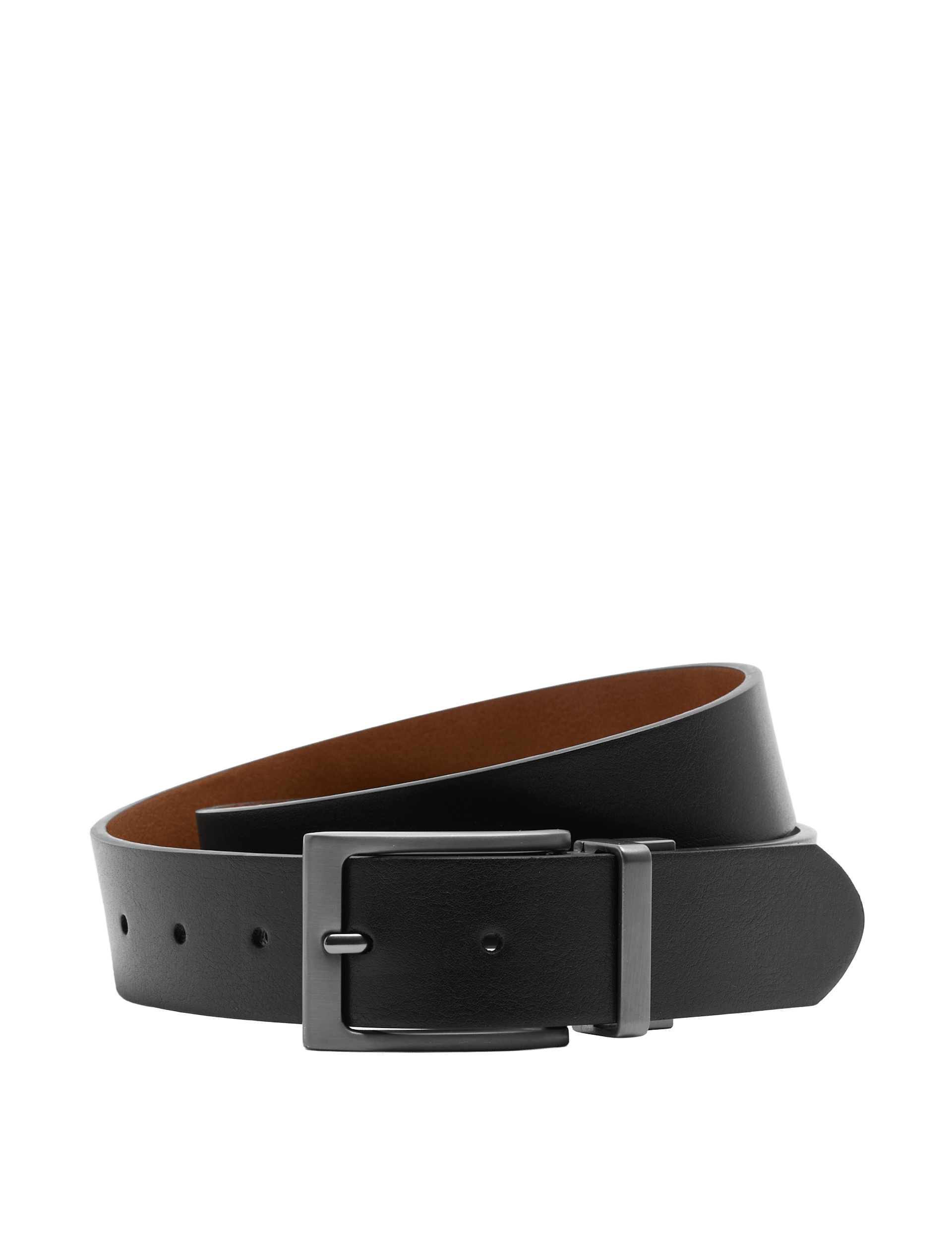 M&S casual reversible belt with metal buckle, imported from the UK