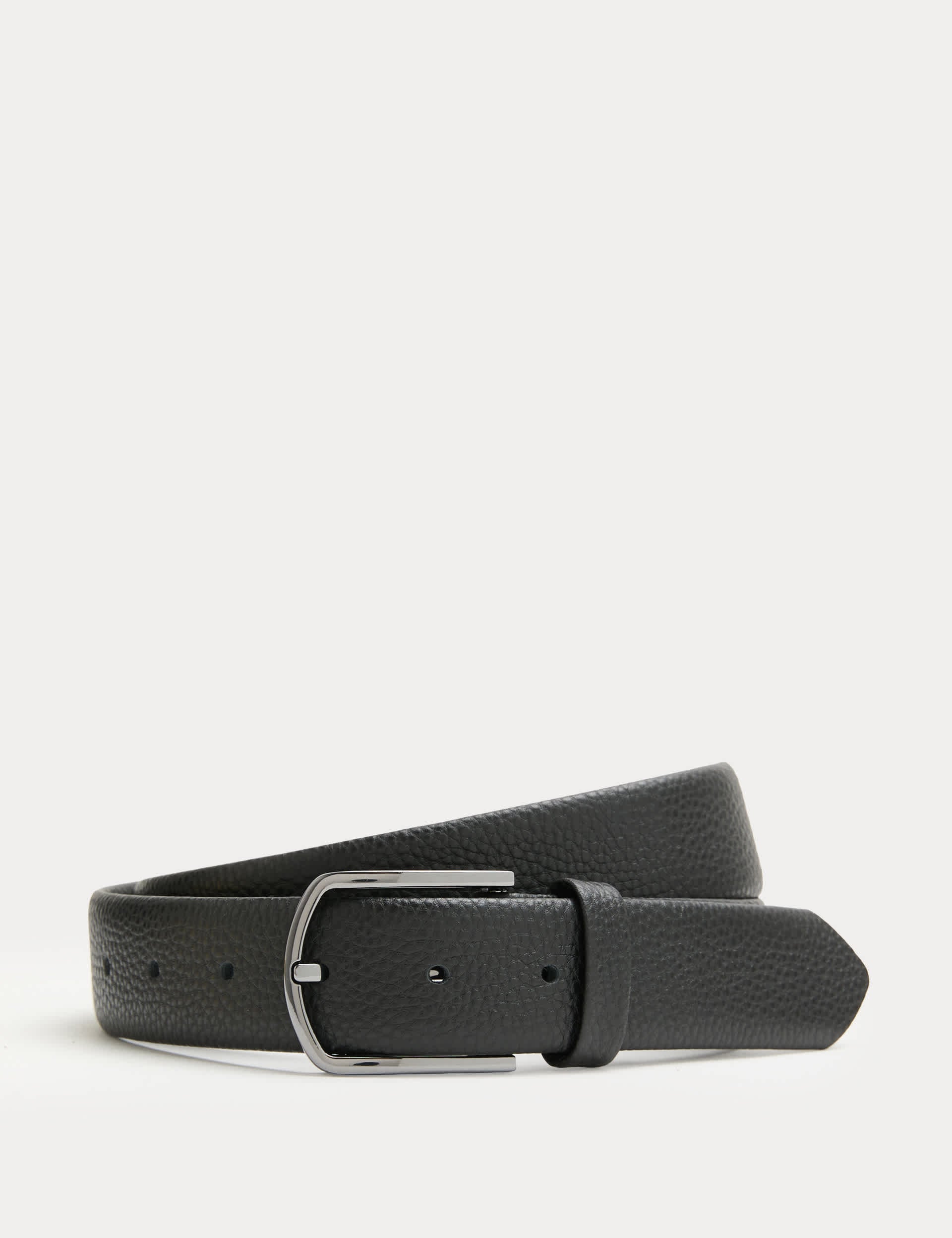 Leather textured belt from the Autograph collection, imported from the UK