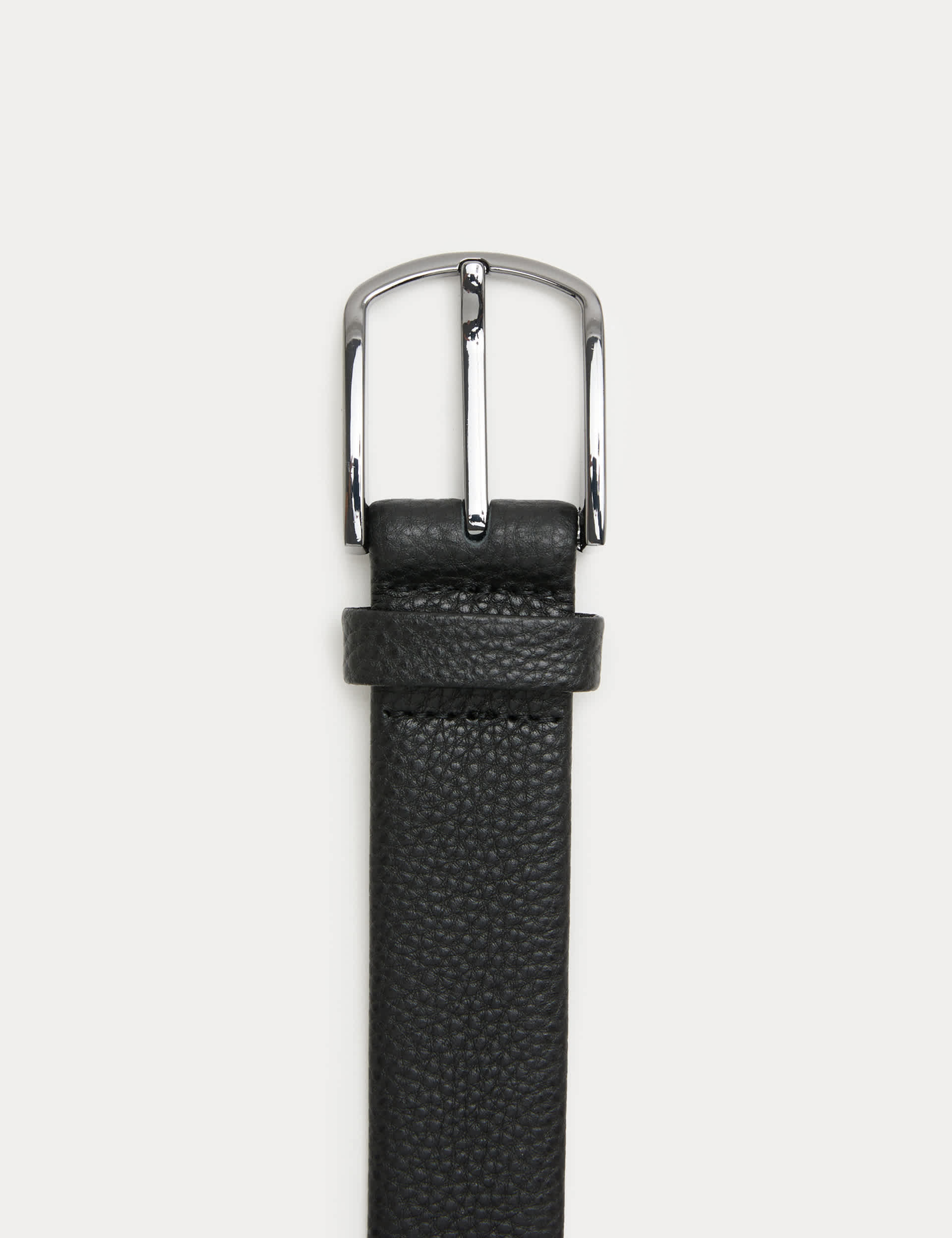 Leather textured belt from the Autograph collection, imported from the UK