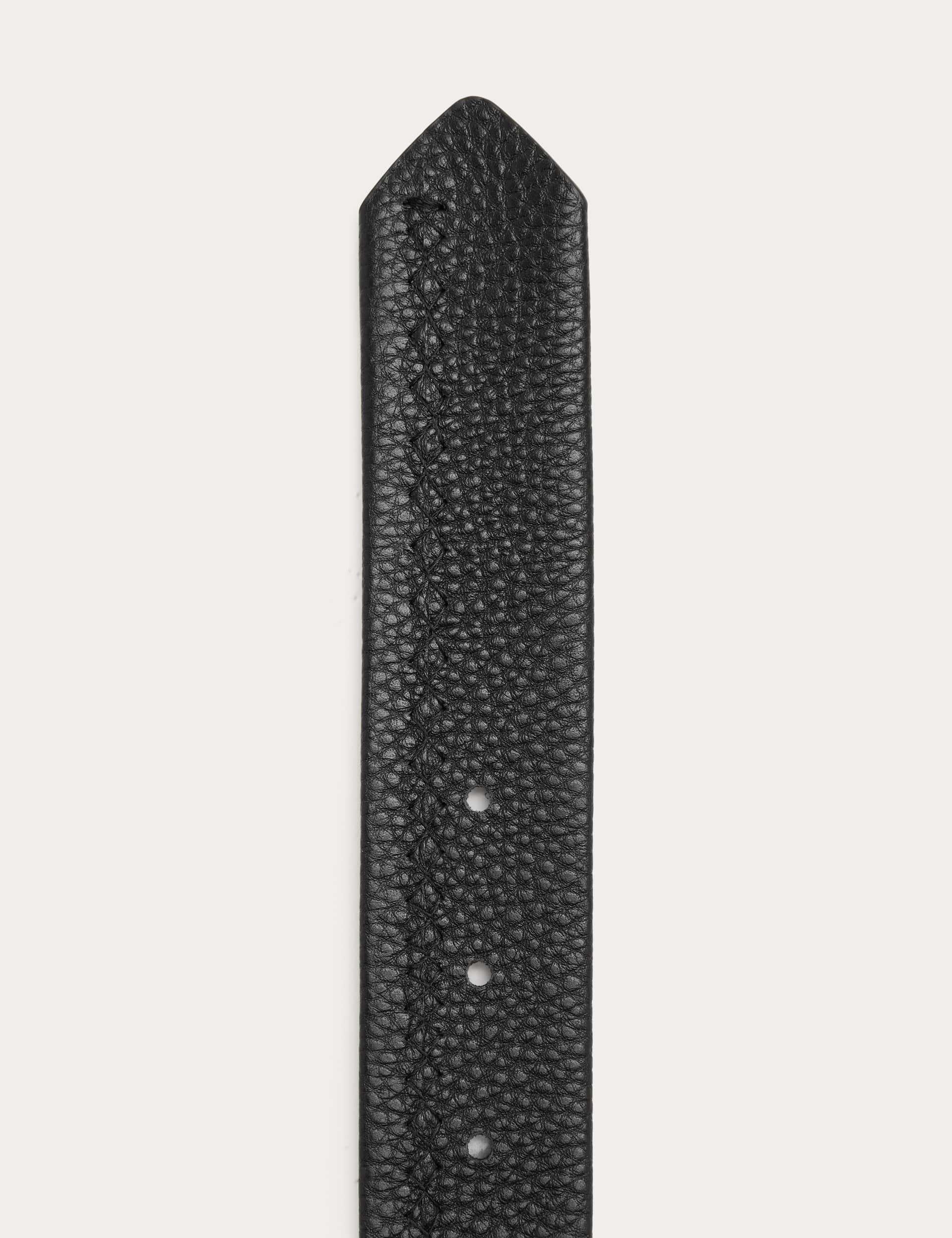 Leather textured belt from the Autograph collection, imported from the UK