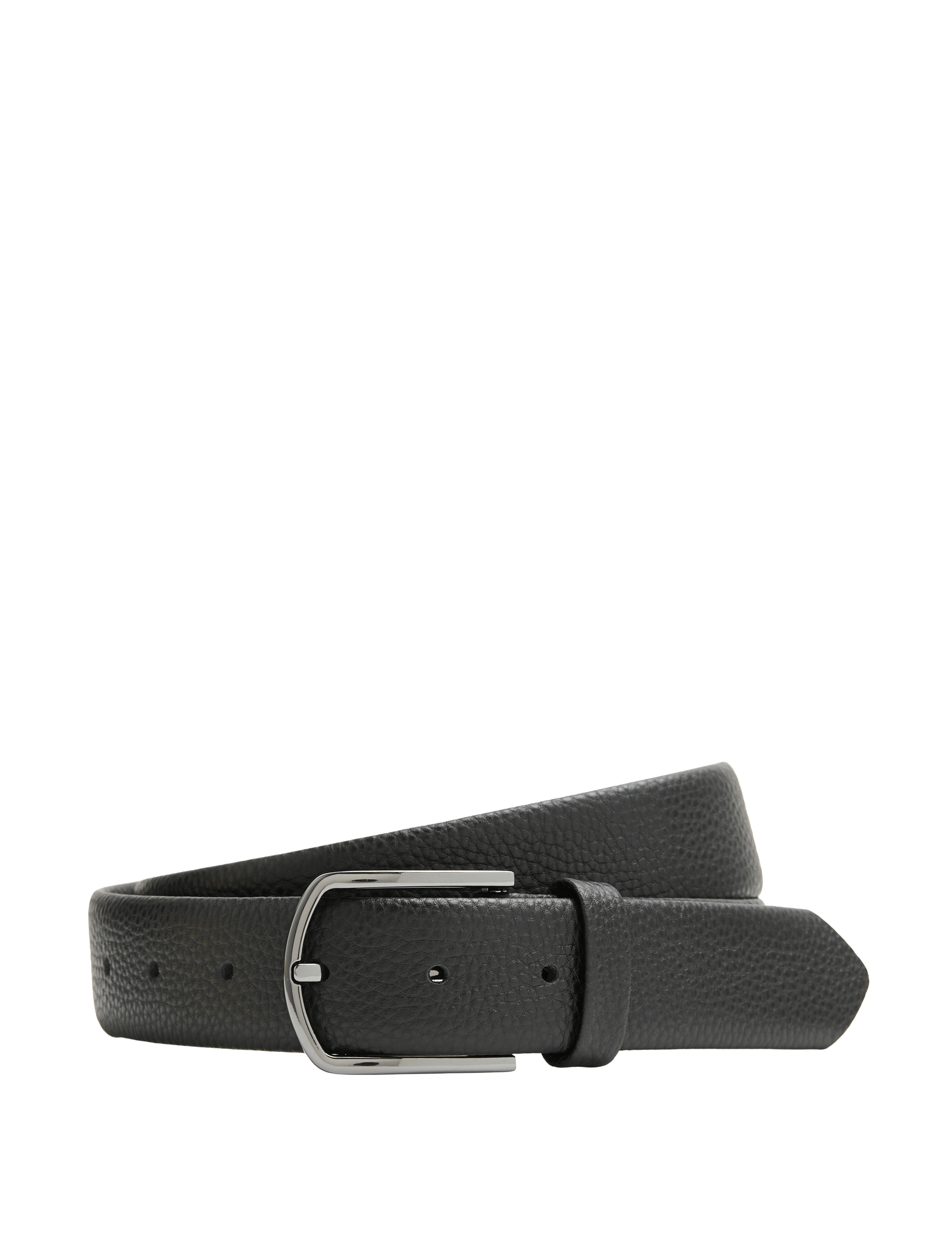 Leather textured belt from the Autograph collection, imported from the UK