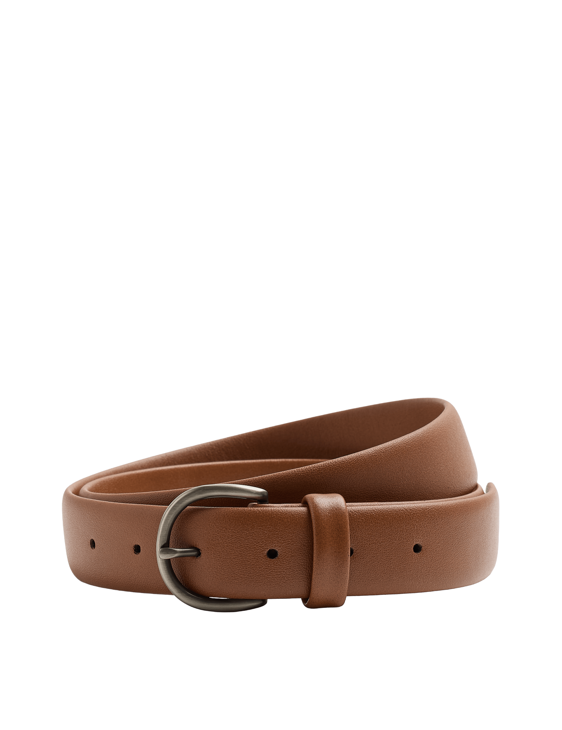 Autograph Leather Textured Belt