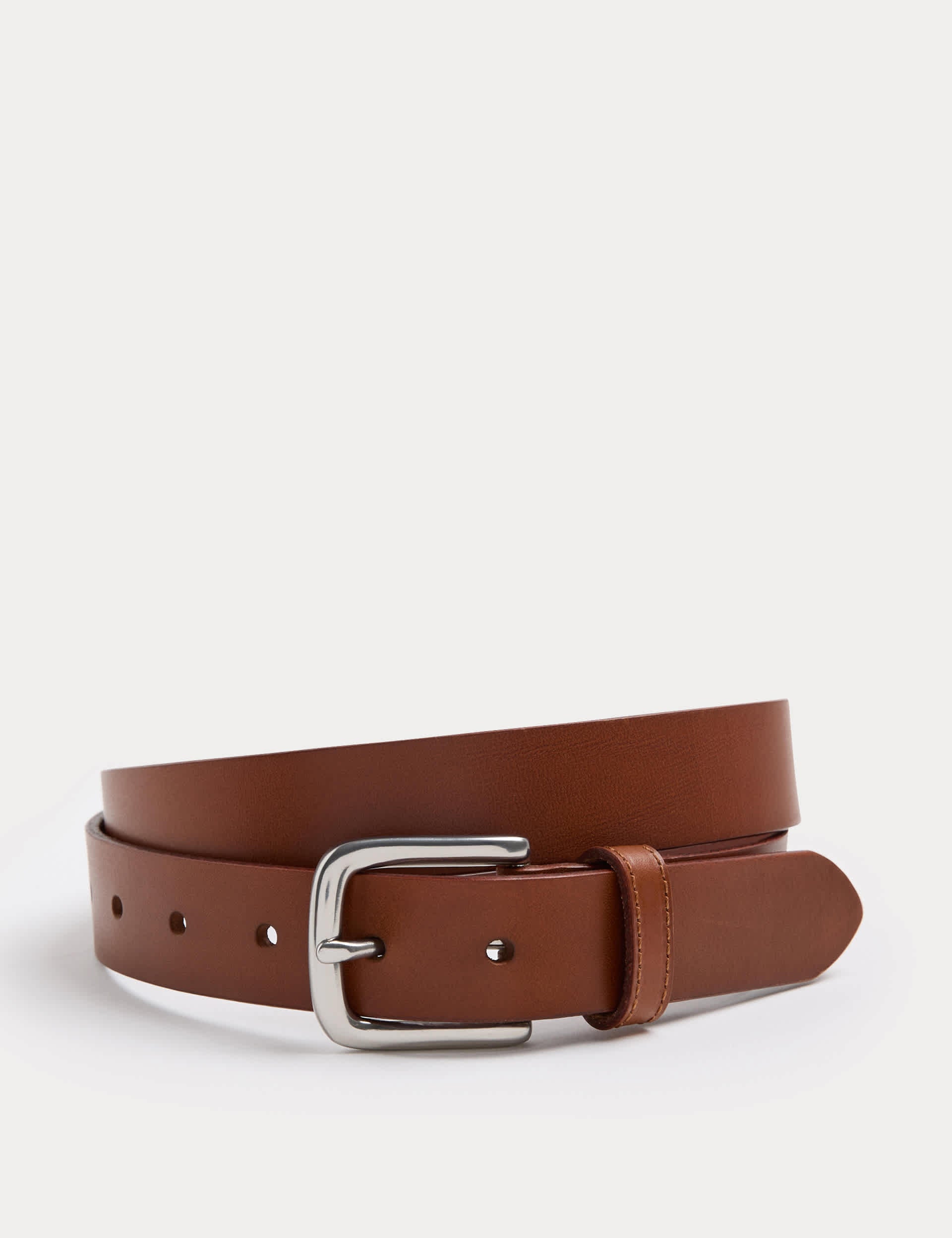 M&S slim leather belt - British product