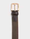 Autograph contrast suede belt pin buckle (British brand)