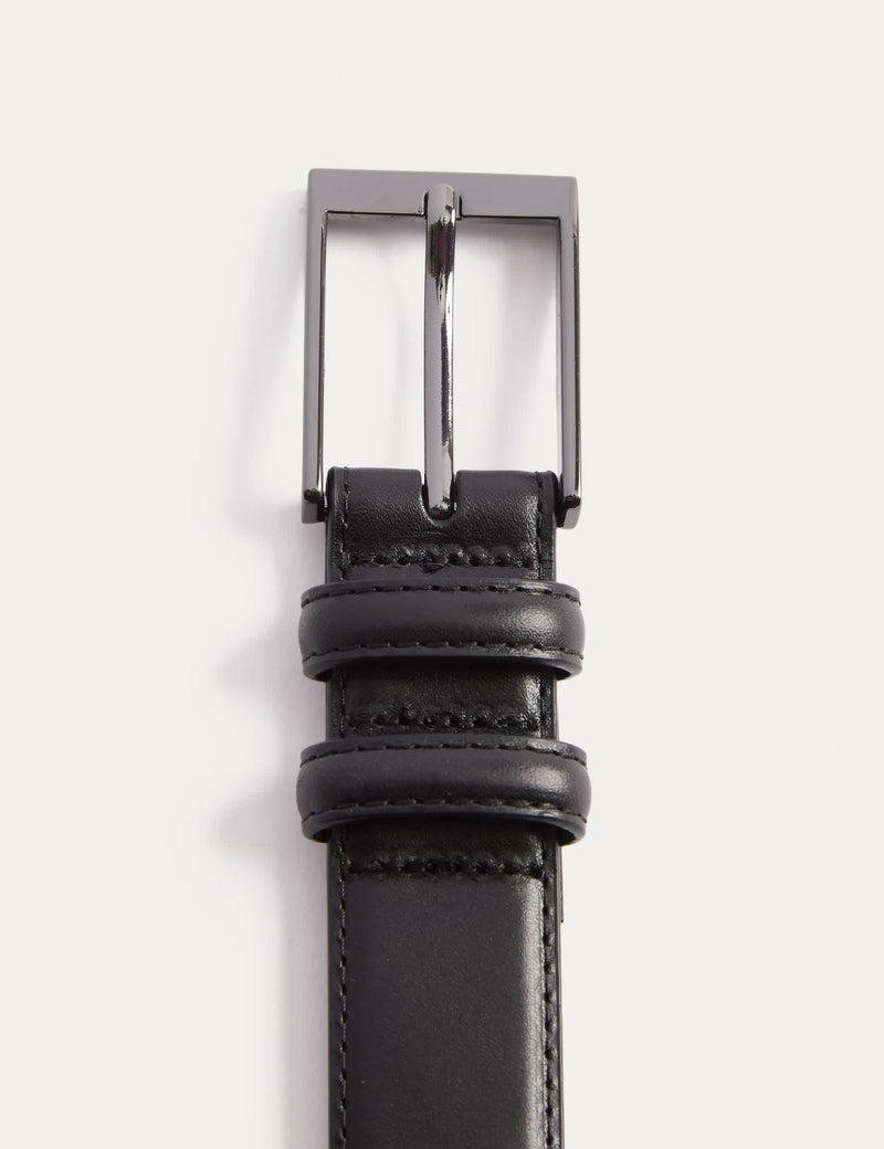 M&S leather smart belt 3cm width (British brand)
