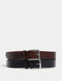 M&S leather belts two-pack (British brand)