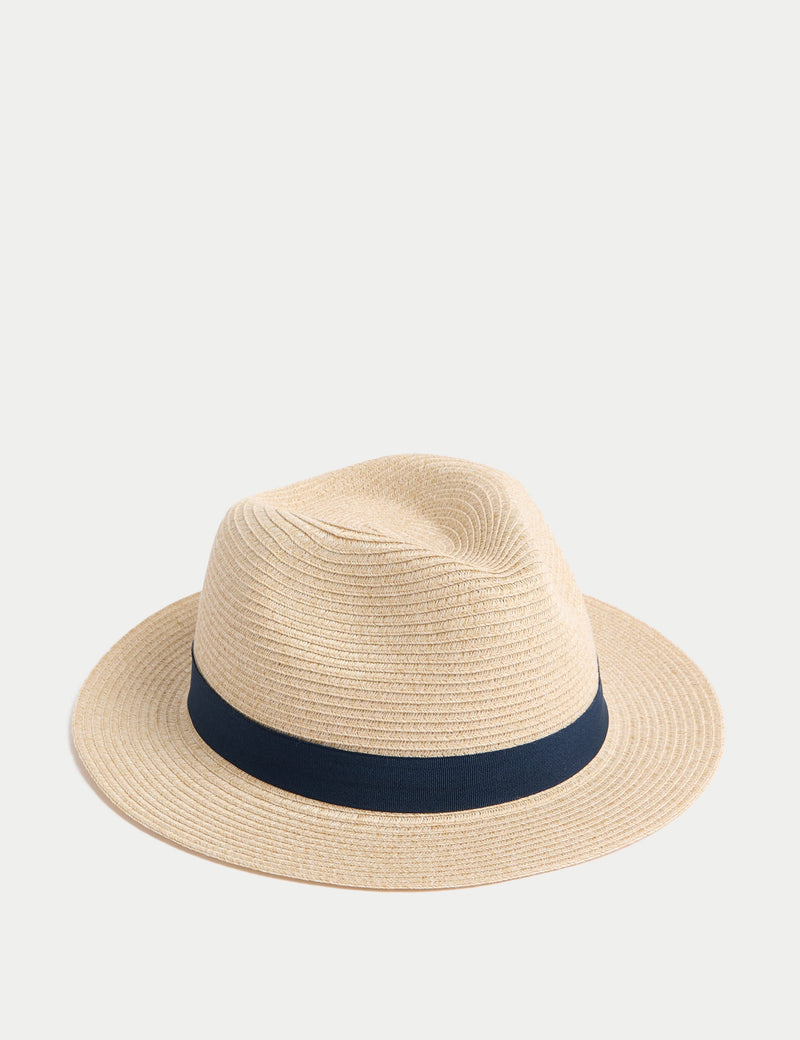 M&S packable trilby hat (British brand)